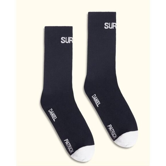 Daniel Patrick 3 Pack Men's Surplus Socks Black One Size New Sealed Designer! - Picture 2 of 4